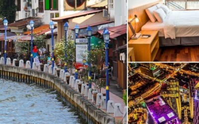 the list of great hotels near the melaka river cruise jetty